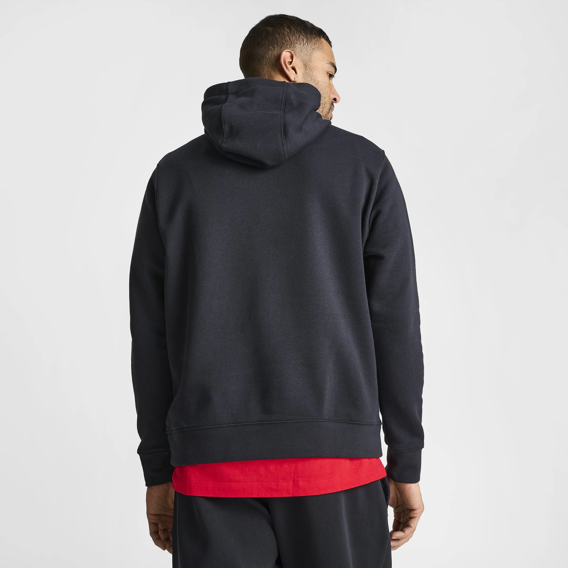 Mens Nike Nike Sportswear Club Fleece Pullover Hoodie / Black