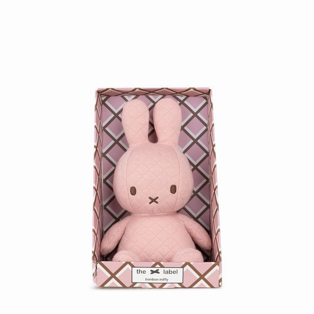 Miffy Bonbon Miffy Sitting Pink in Giftbox - 23 cm - 9"