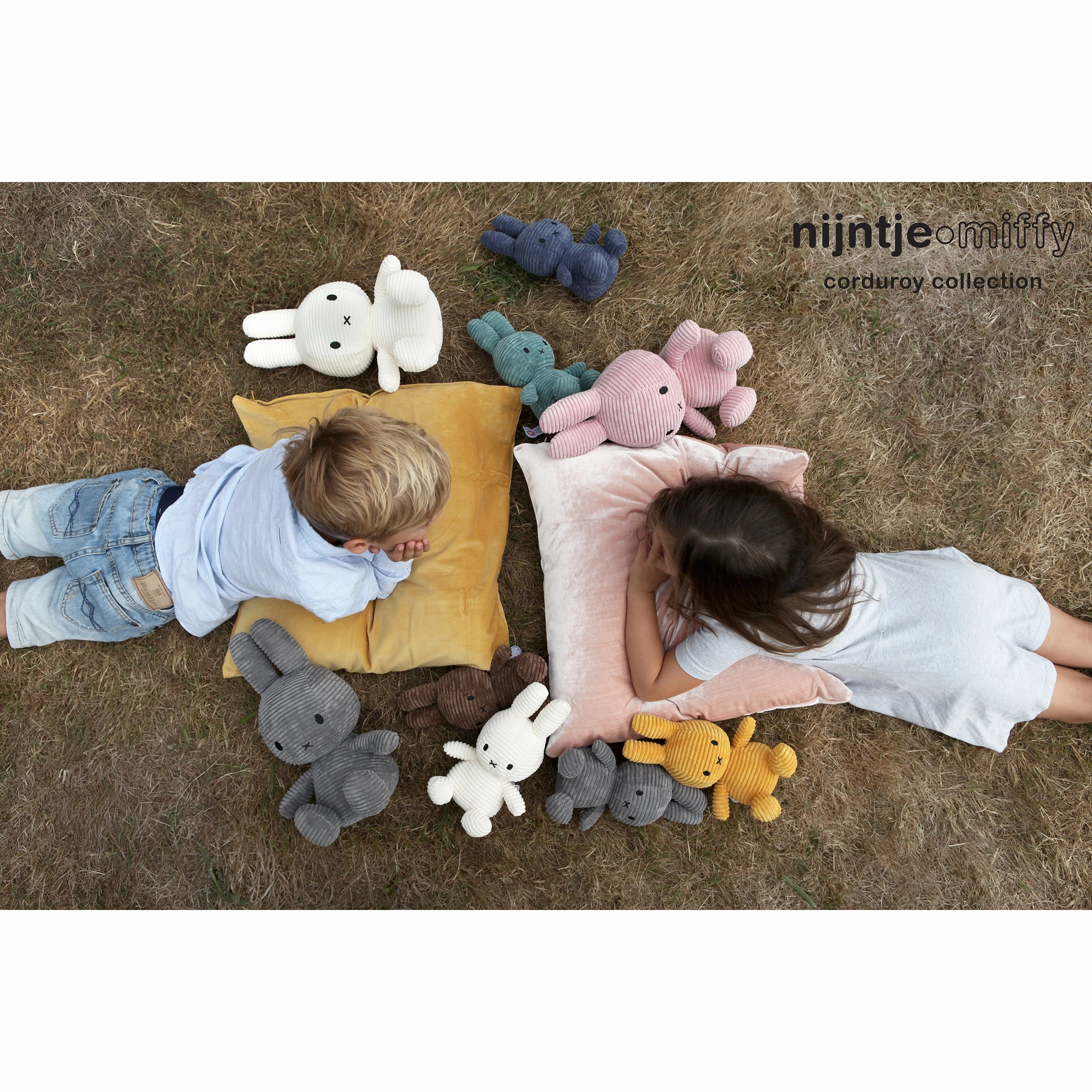 Miffy Corduroy Grey