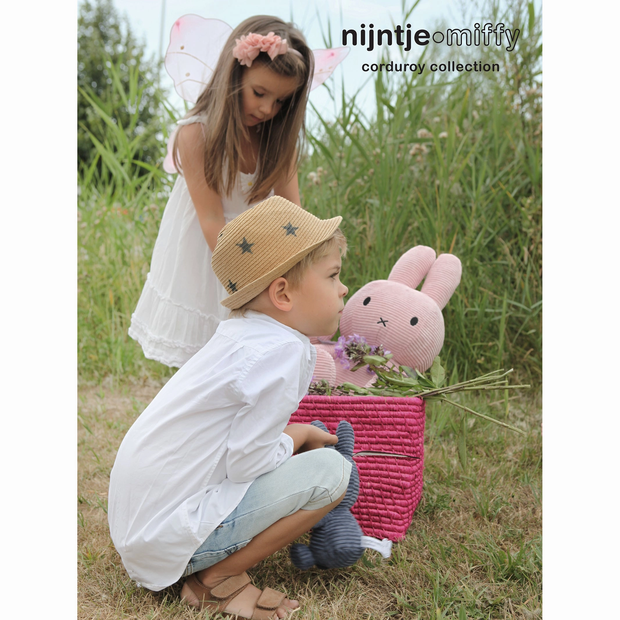 Miffy Corduroy Grey