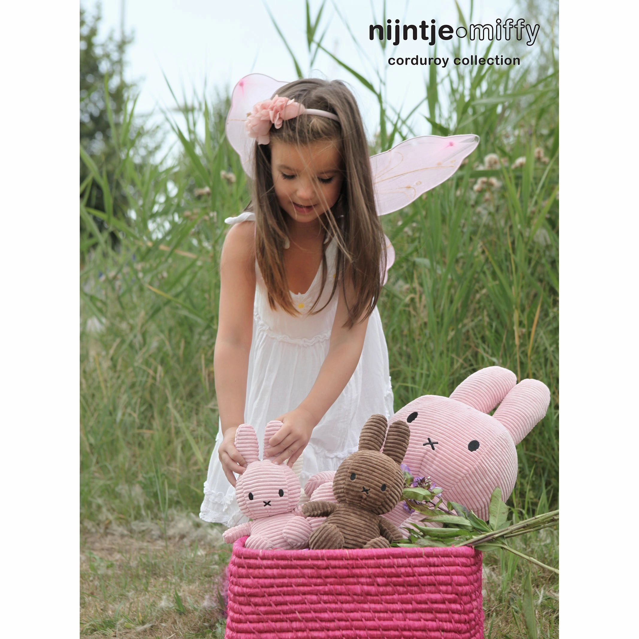 Miffy Corduroy Grey