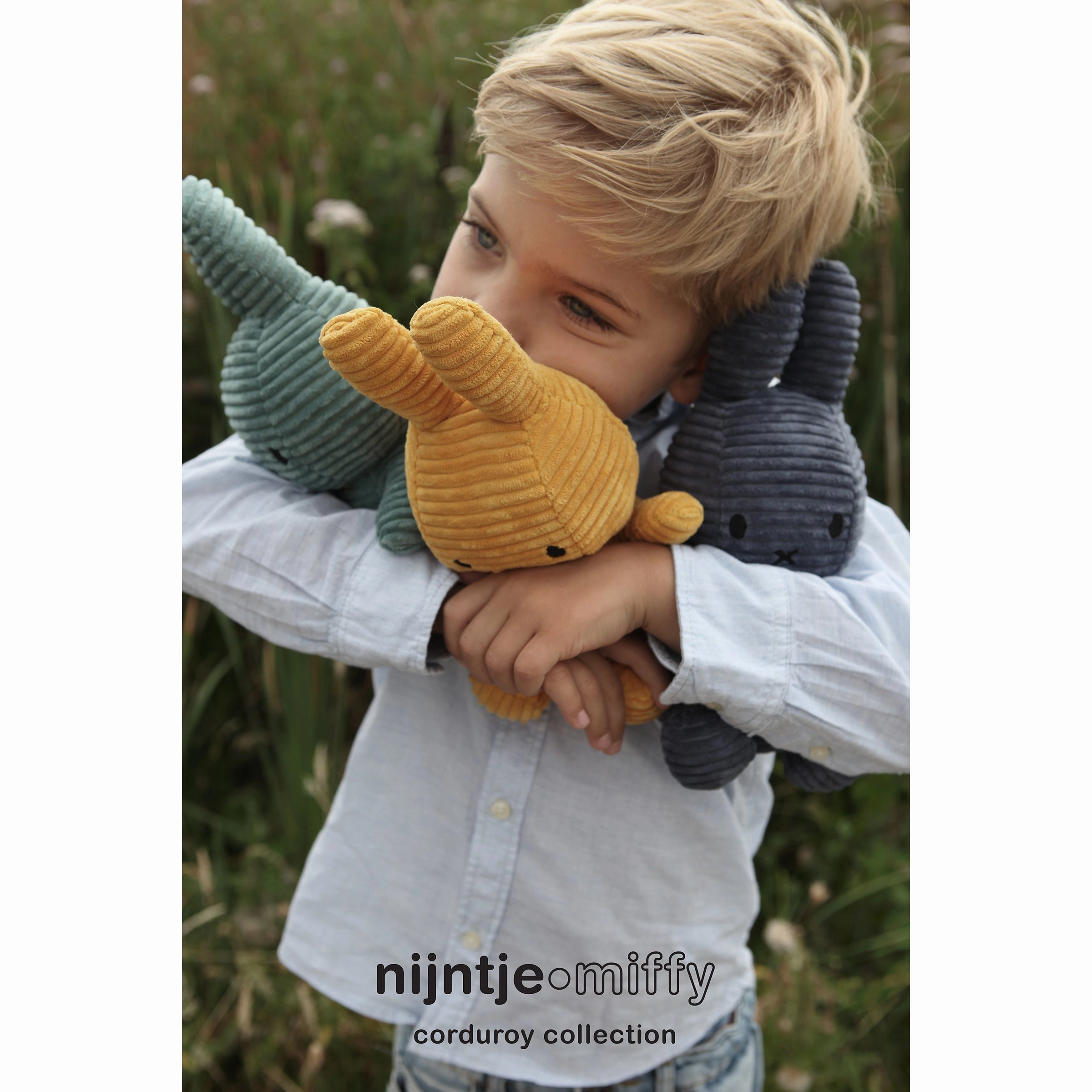 Miffy Corduroy Grey