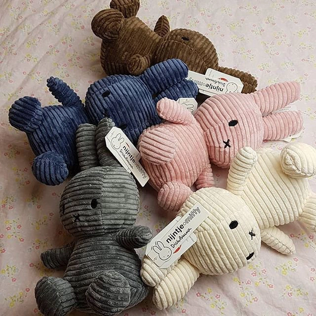 Miffy Corduroy Grey