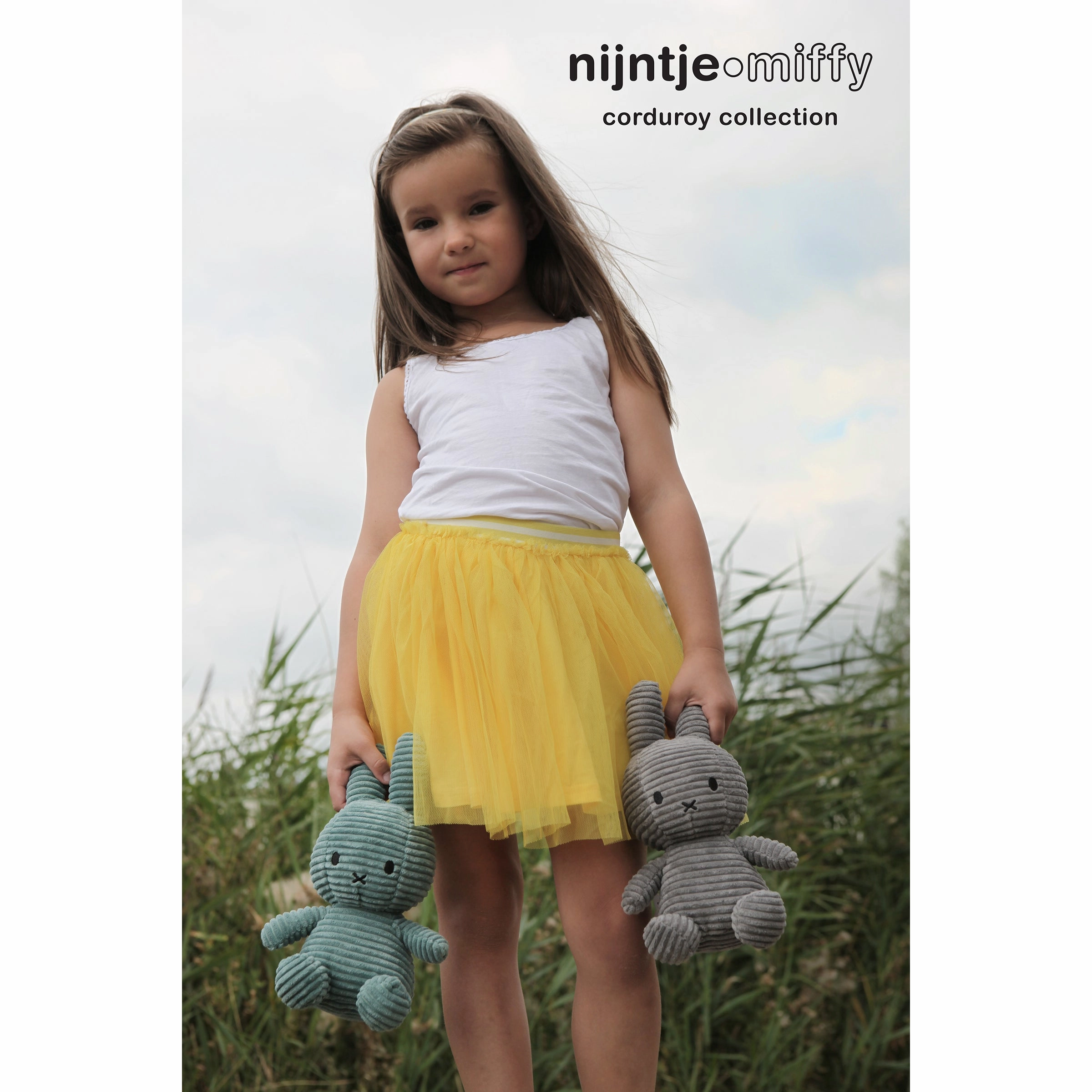 Miffy Corduroy Grey