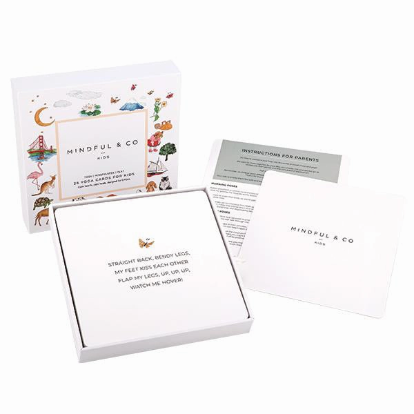 Mindful & Co Kids 26 Yoga Flash Cards