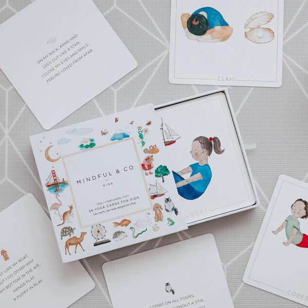 Mindful & Co Kids 26 Yoga Flash Cards