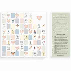 Mindful & Co Kids Happy Hearts Board Game
