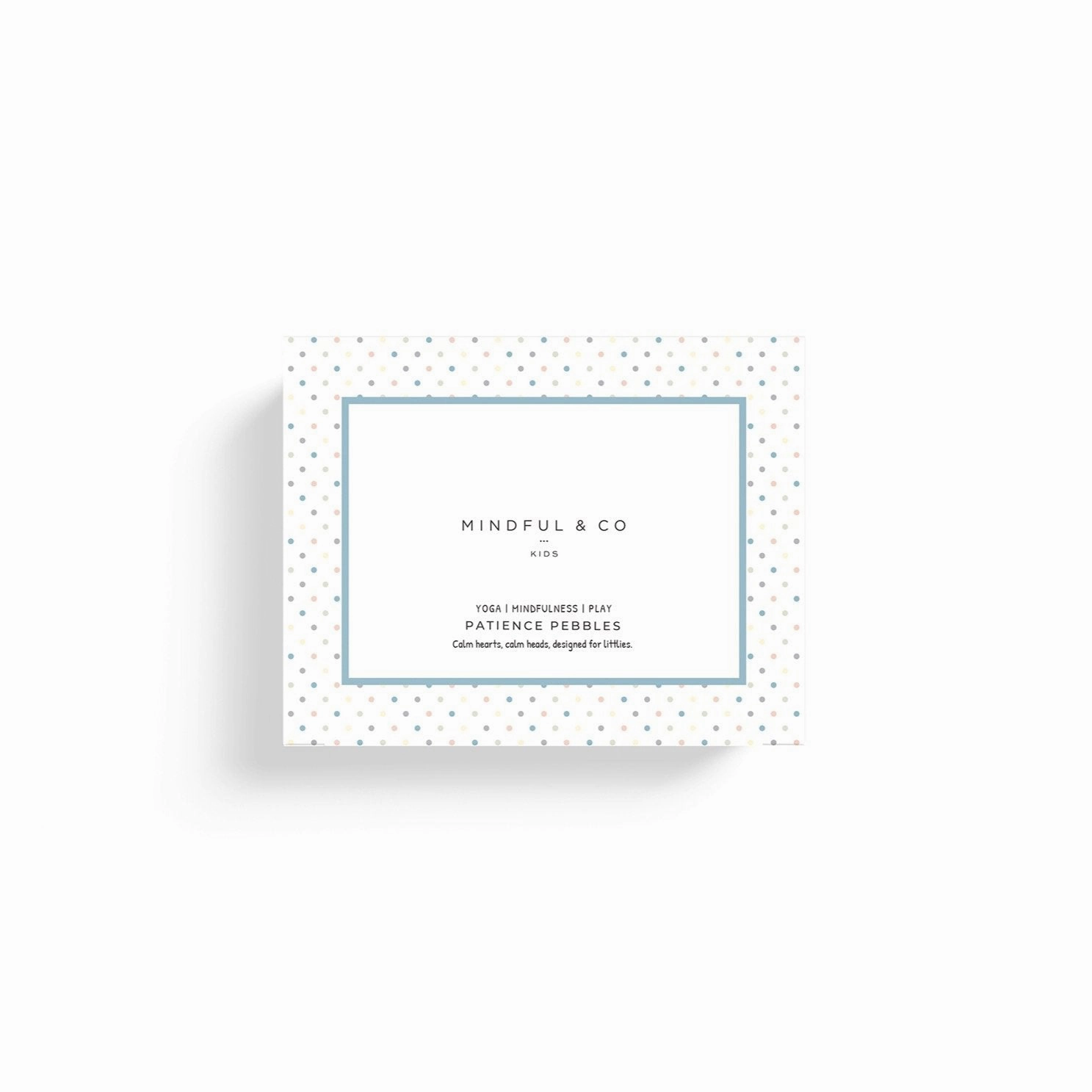 Mindful & Co Kids Patience Pebbles Sea Foam