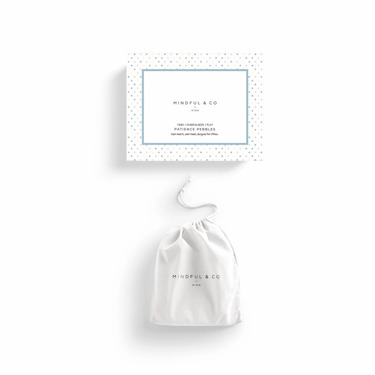 Mindful & Co Kids Patience Pebbles Sea Foam