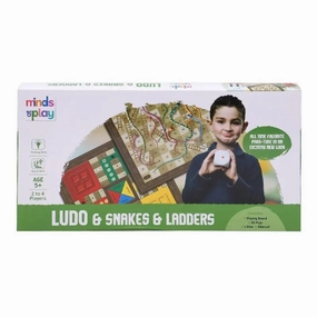 Minds at Play Ludo with Snakes and Ladders For Kids