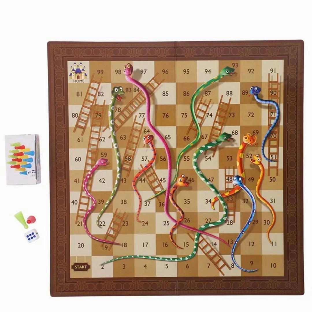 Minds at Play Ludo with Snakes and Ladders For Kids