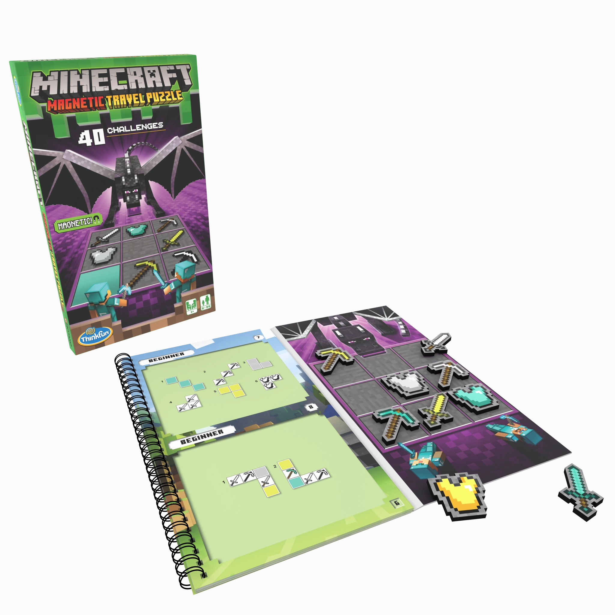 Minecraft Magnetic Travel Puzzle