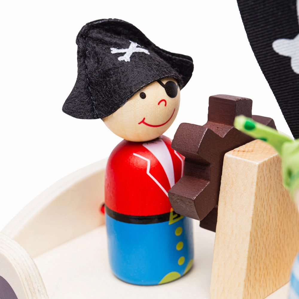Mini Pirate Ship Playset