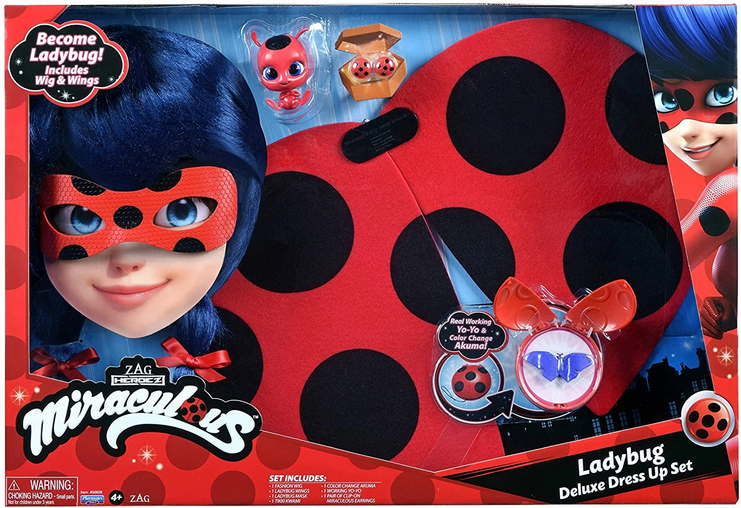 Miraculous -  Heroez Role Play Set  - Ladybug Dress Up Set