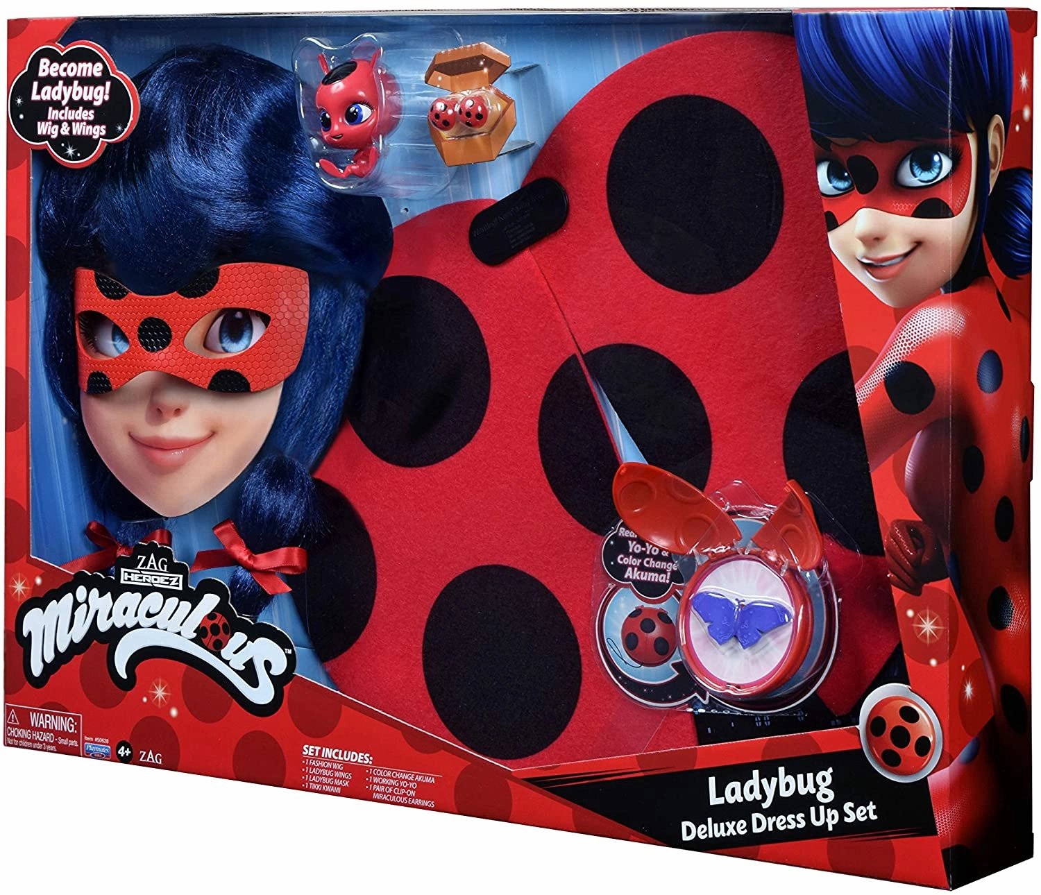 Miraculous -  Heroez Role Play Set  - Ladybug Dress Up Set