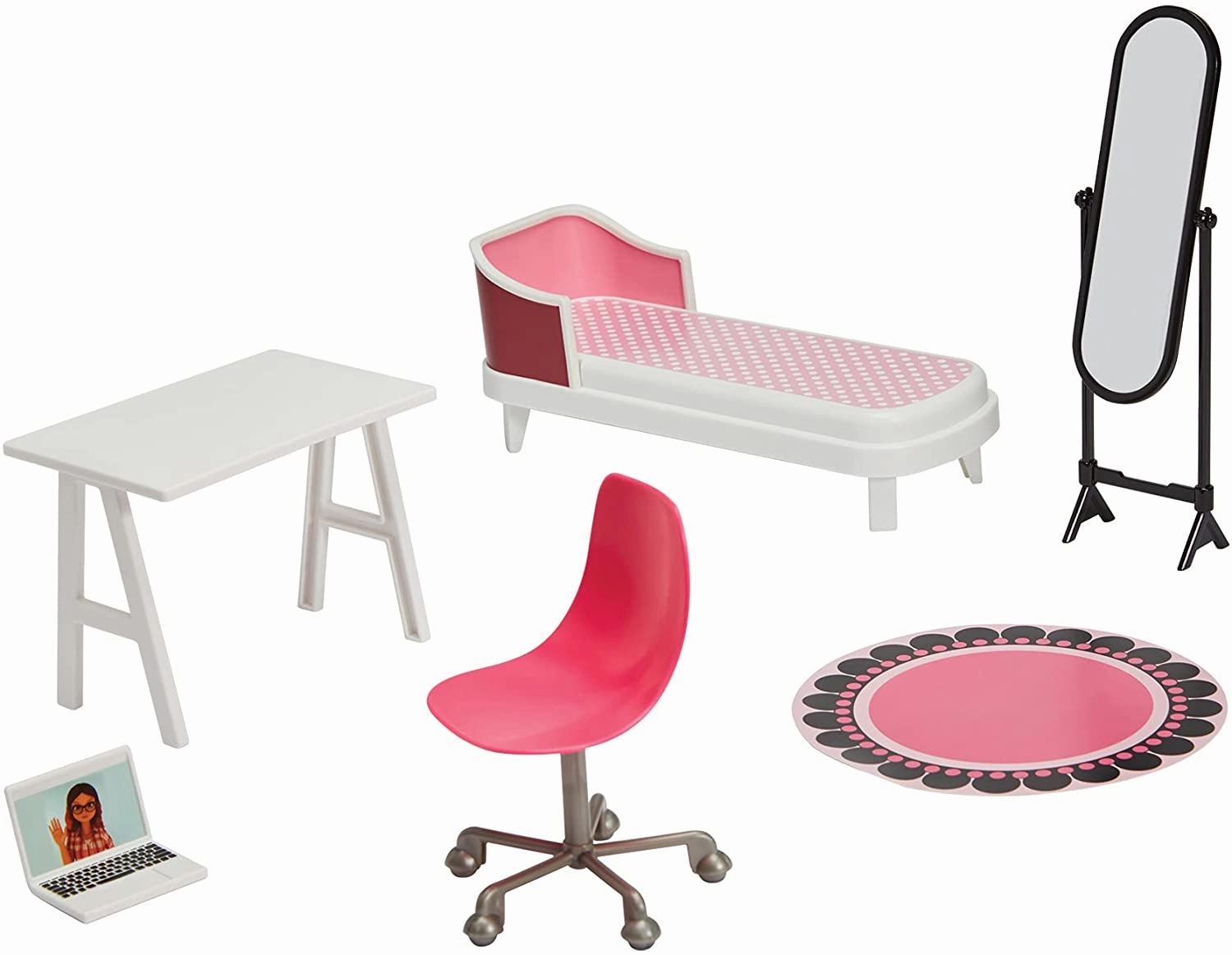 Miraculous -  Marinette Bedroom And Balcony 2-IN-1 Playset