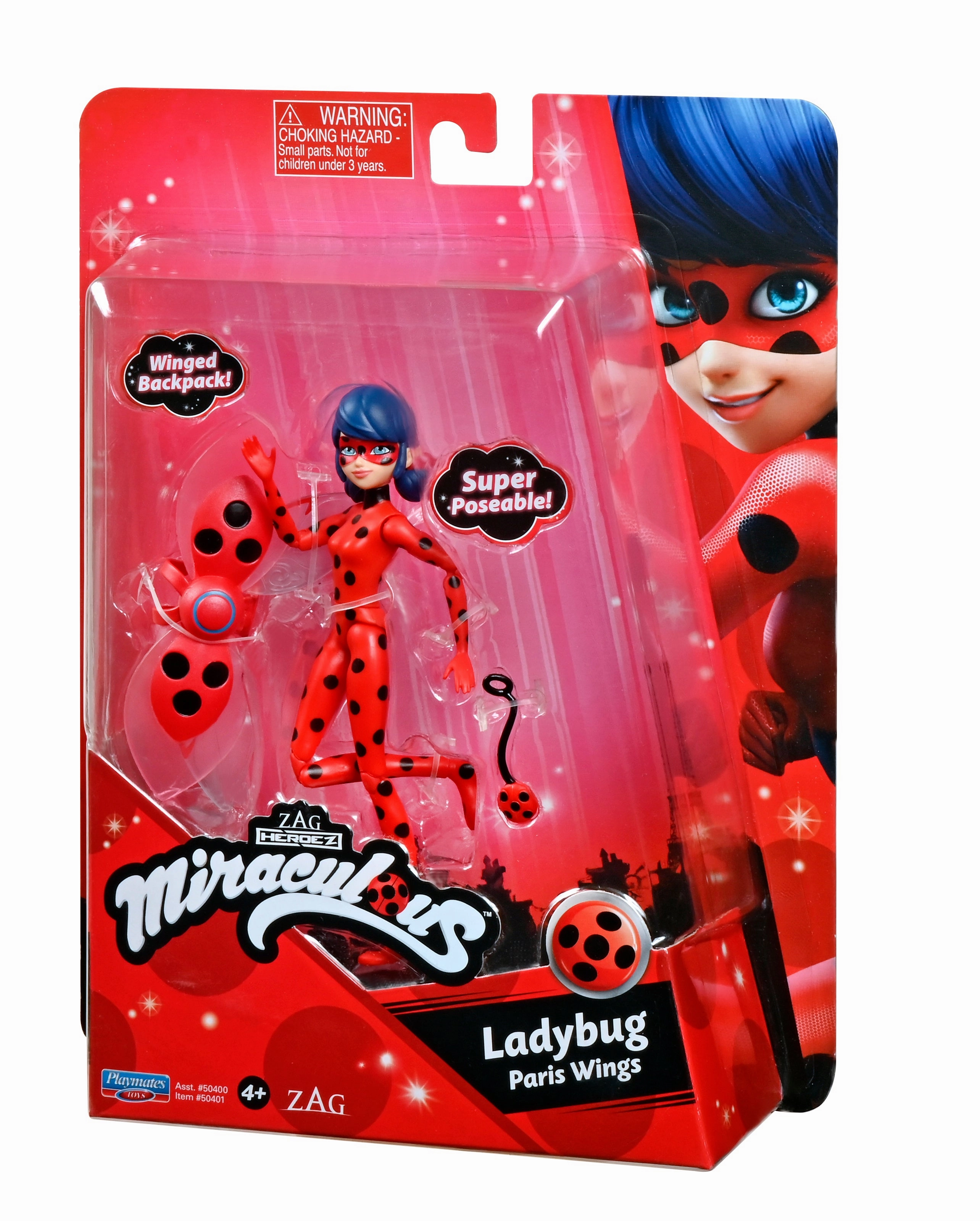 Miraculous -  Moments Small Dolls  - Ladybug Paris Wings