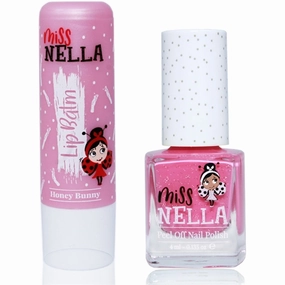Miss Nella Lip Balm Honny Bunny   Nail Polish Watermelon Popsicle
