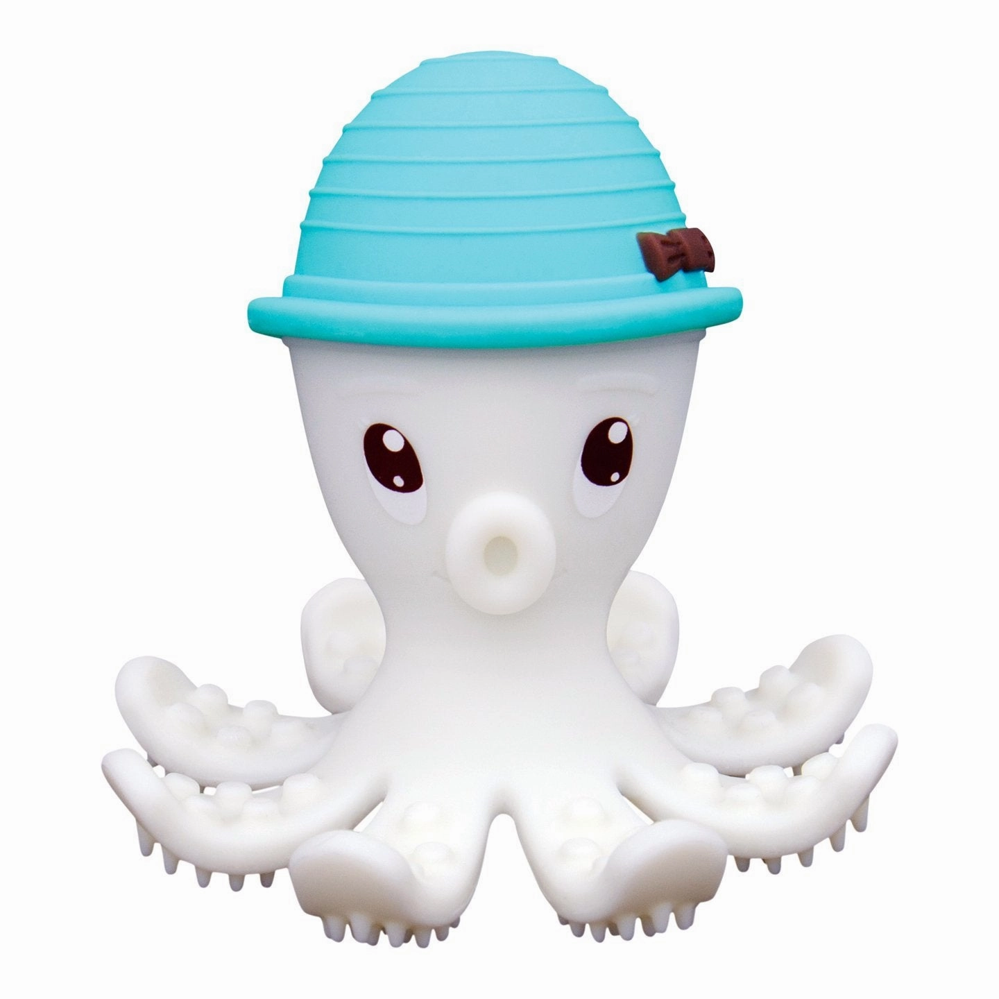 MOMBELLA OCTOPUS TEETHER TOY-BLUE