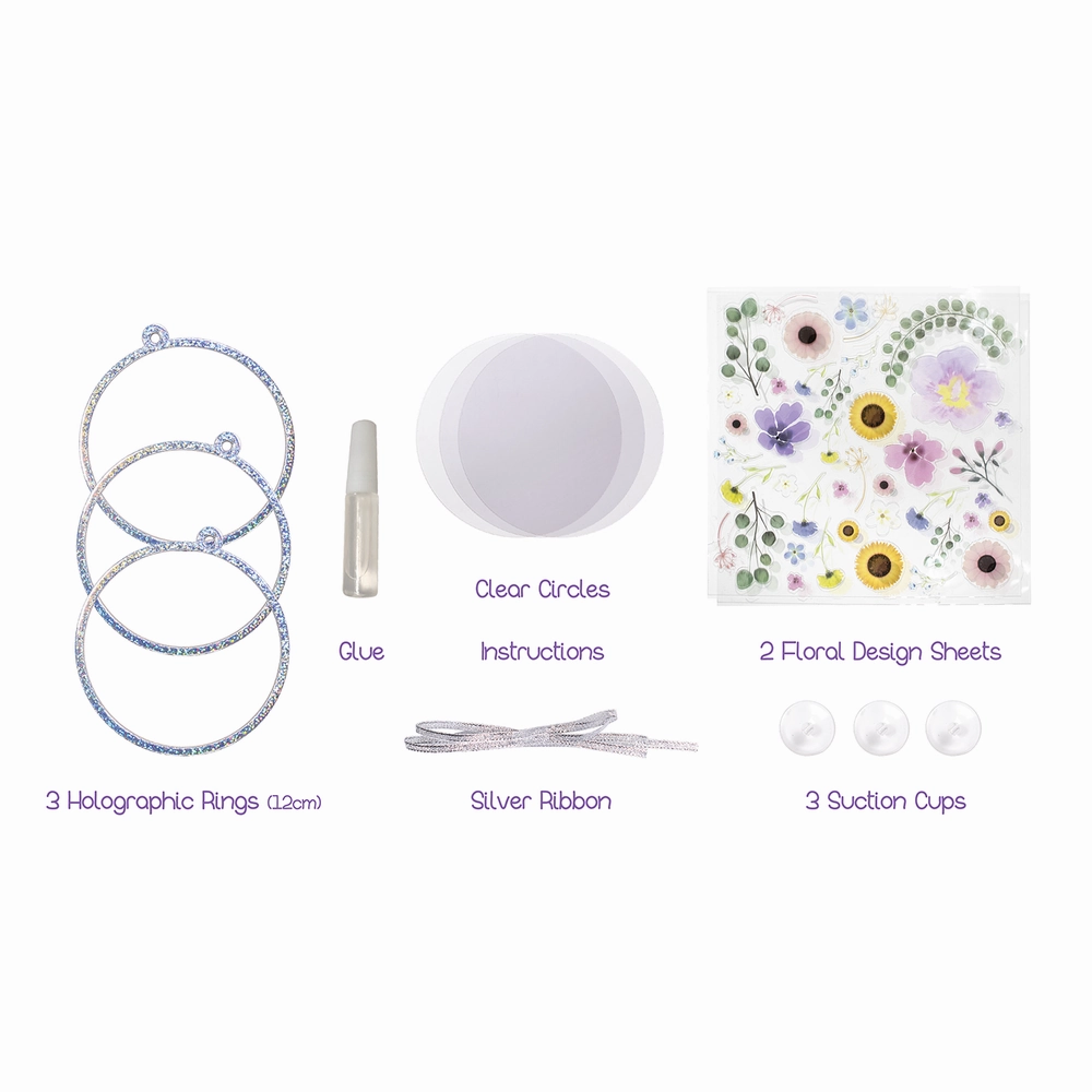 Moochy Floral Suncatchers