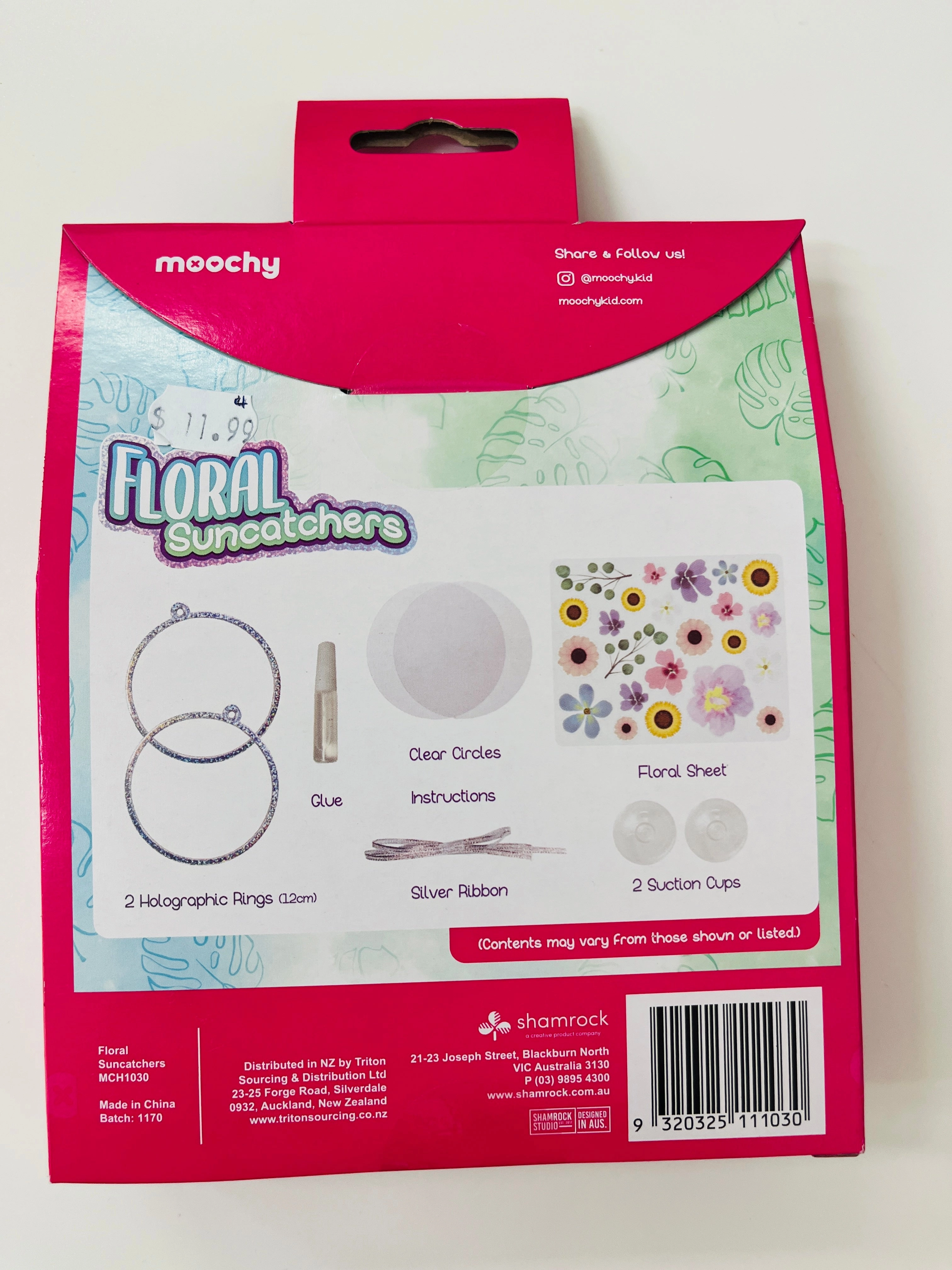 Moochy Floral Suncatchers