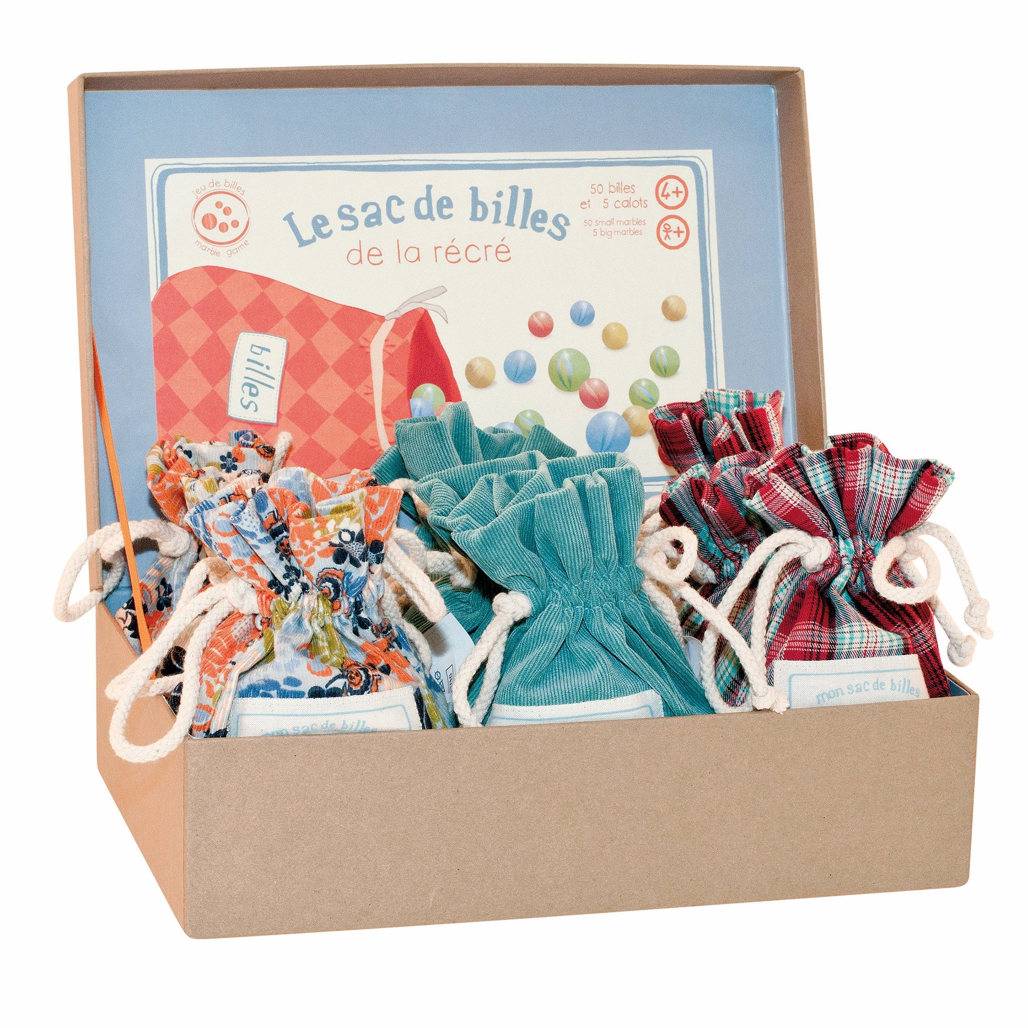 Moulin Roty Assorted Marbles Pouches