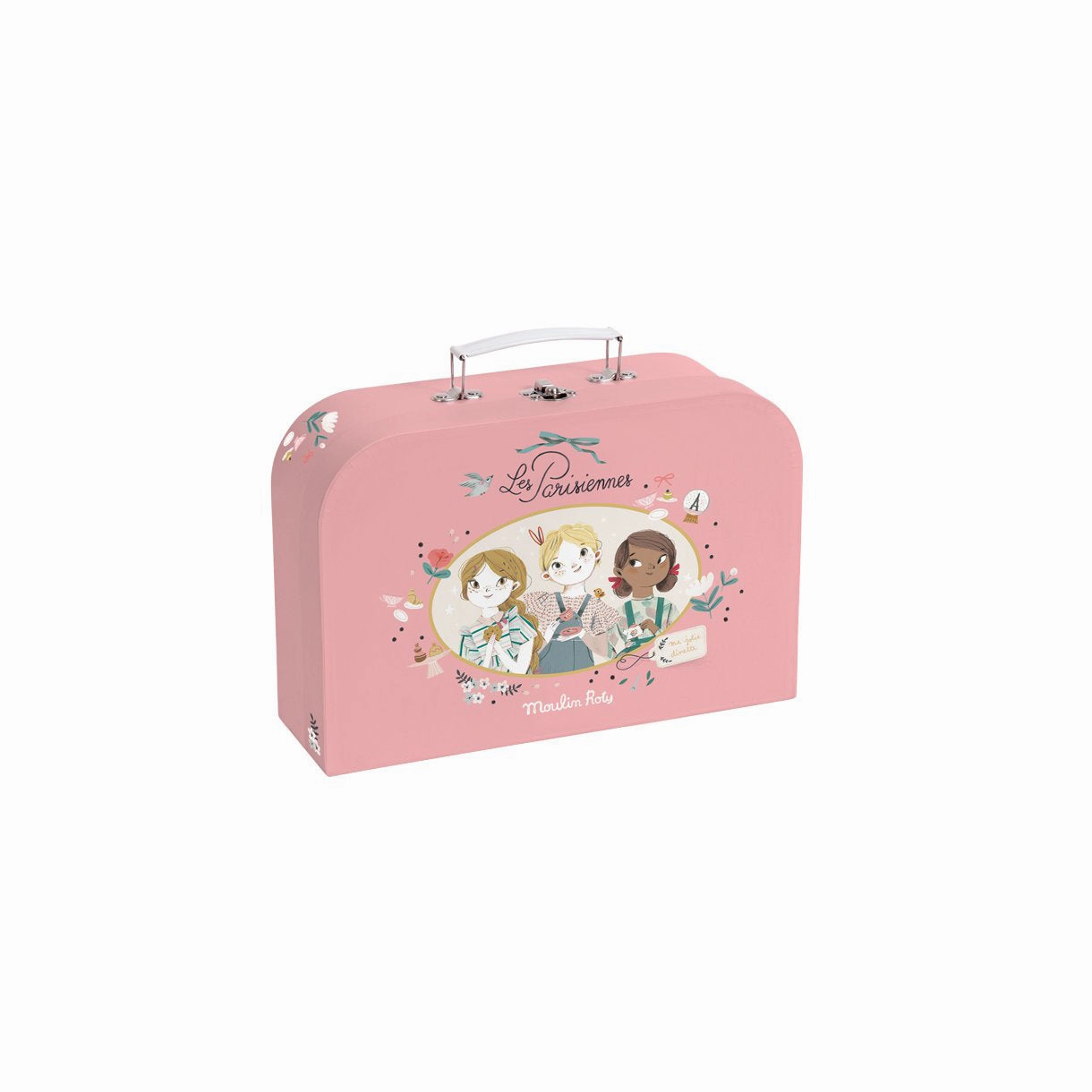 Moulin Roty Les Parisennes Tin Tea Suitcase