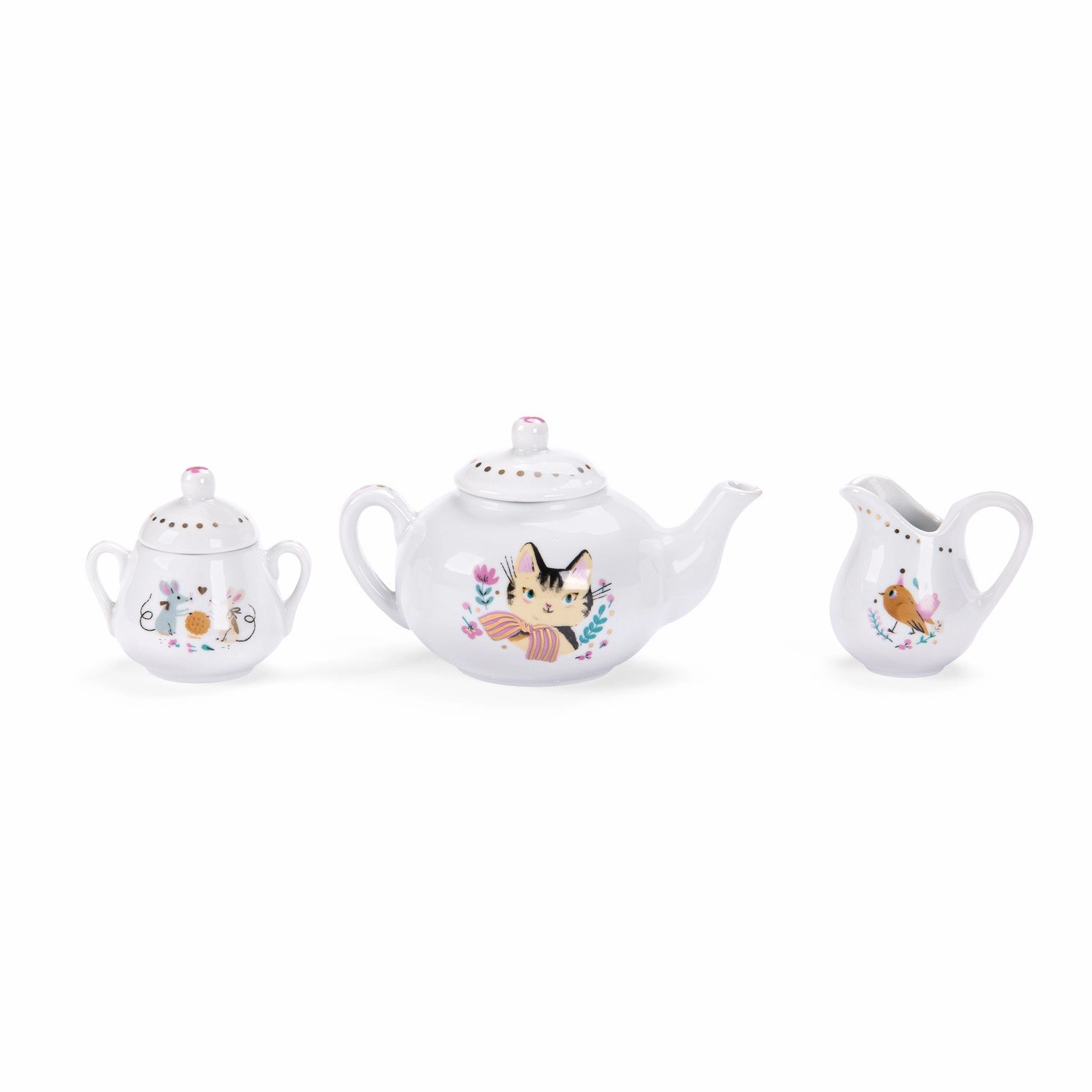 Moulin Roty Les Parisiennes Ceramic Tea Set