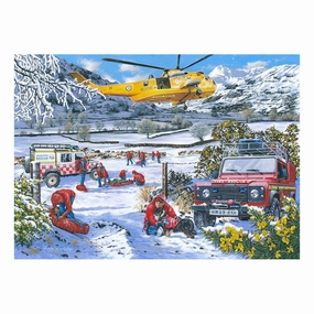 Mountain Rescue - 1000 Piece Jigsaw Puzzle