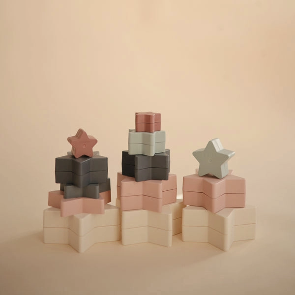 Mushie Nesting Stars Toy