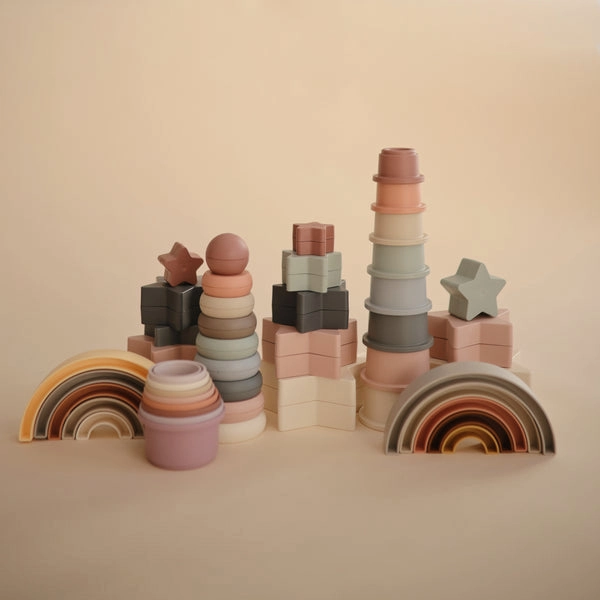 Mushie Stacking Cups Toy Original