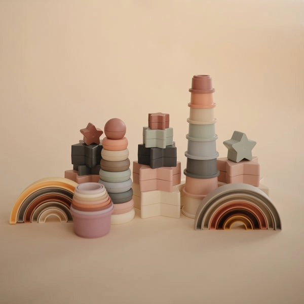 Mushie Stacking Rings Toy Original