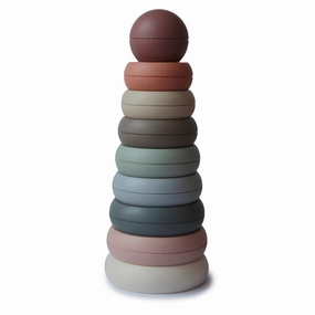 Mushie Stacking Rings Toy Original