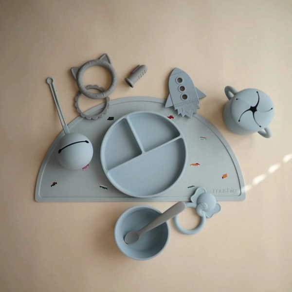 Mushie Teether Rocket Cloud