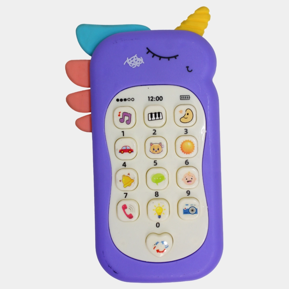 Musical Parrot Theme Phone with Teether