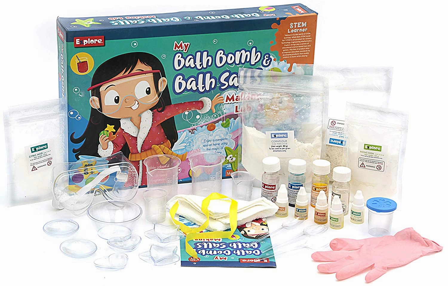 My Bath Bomb & Bath Salts Making Lab