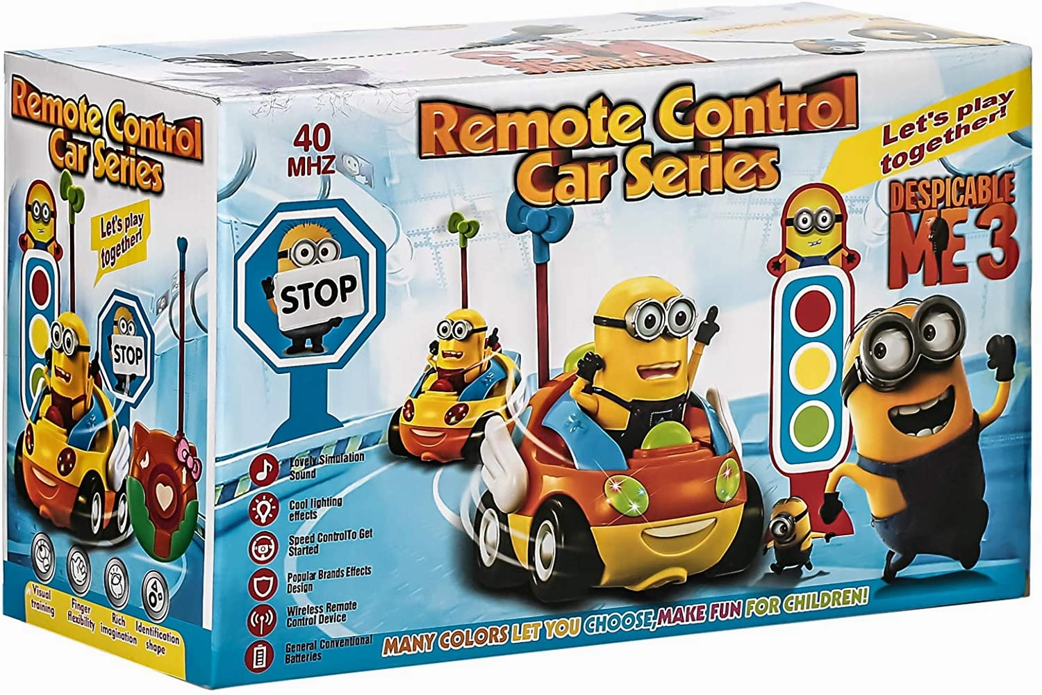 Mytoys Despicable Me 3 Remote Control Car for kids and toddlers - C113