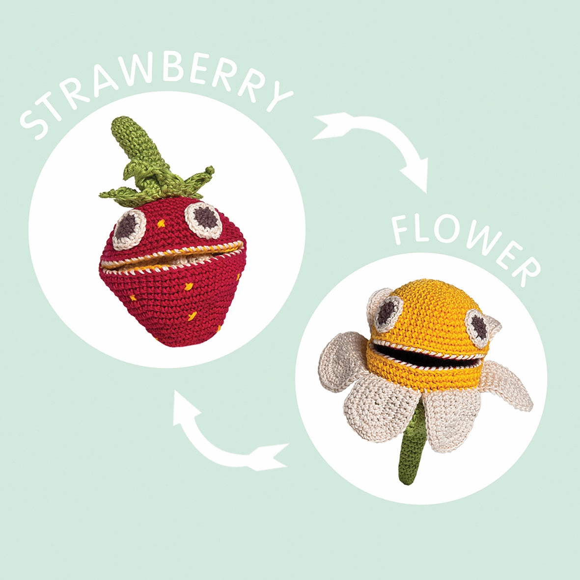 MyuM Mary Strawberry Reversible Toy