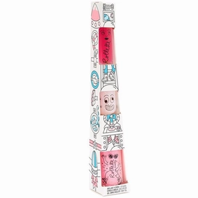 Nailmatic Nailpolish Vandbaseret Nailpolish   Lipgloss Raspberry   Body Rollette Raspberry