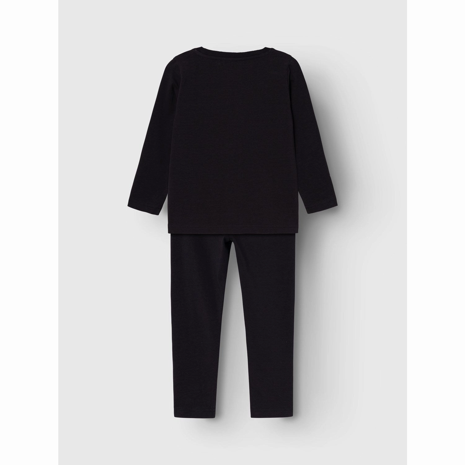 Name It Black Pink Oween Top Set Skeleton
