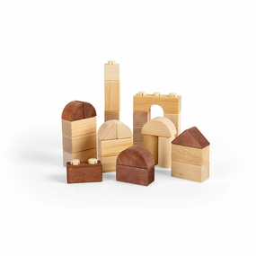 Natural Click Blocks (100 Pieces)