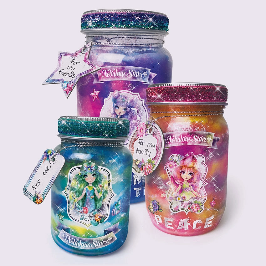 Nebulous Stars Galaxy Wish Jars