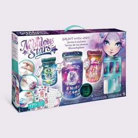 Nebulous Stars Galaxy Wish Jars
