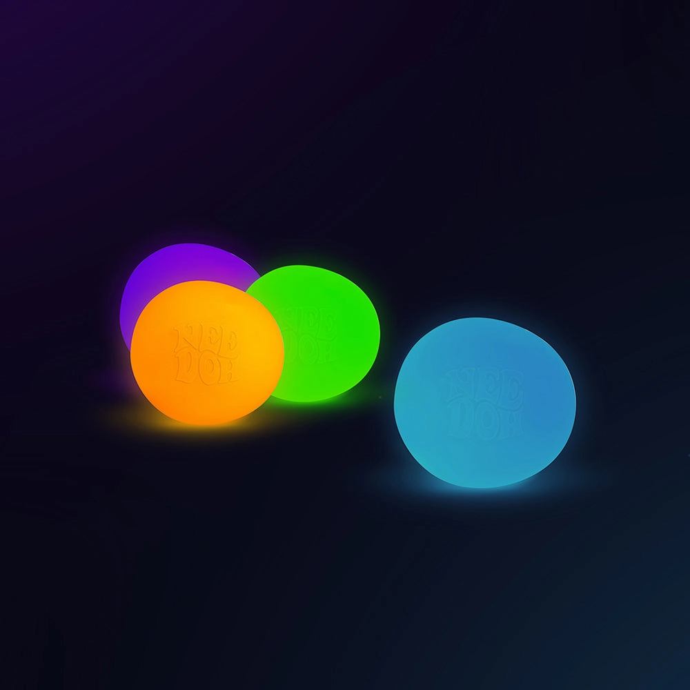 NeeDoh Glow In The Dark (Assorted Colours)