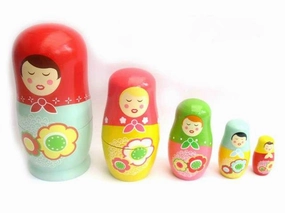 Nesting Dolls Irina and friends