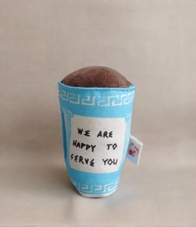 New york greek coffee cup to go