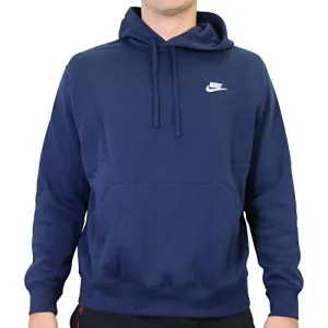 Nike Herren Sportswear Club Fleece Hoodie, Midnight Navy/Midnight Navy/White, XL Columbia Clothing