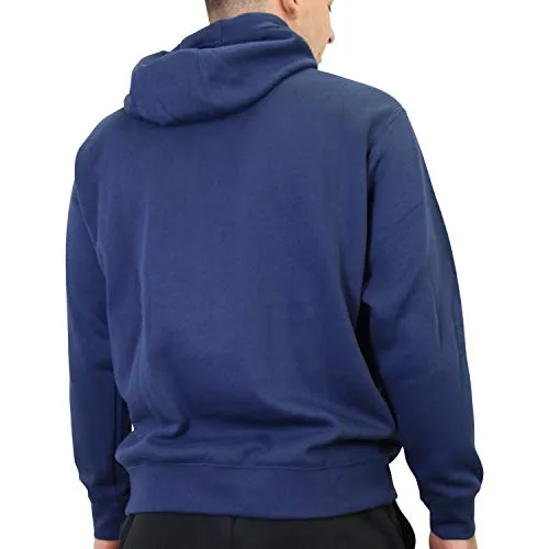 Nike Herren Sportswear Club Fleece Hoodie, Midnight Navy/Midnight Navy/White, XL Columbia Clothing