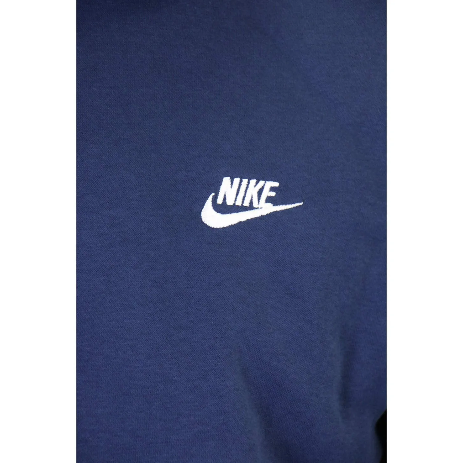 Nike Herren Sportswear Club Fleece Hoodie, Midnight Navy/Midnight Navy/White, XXL Columbia Clothing