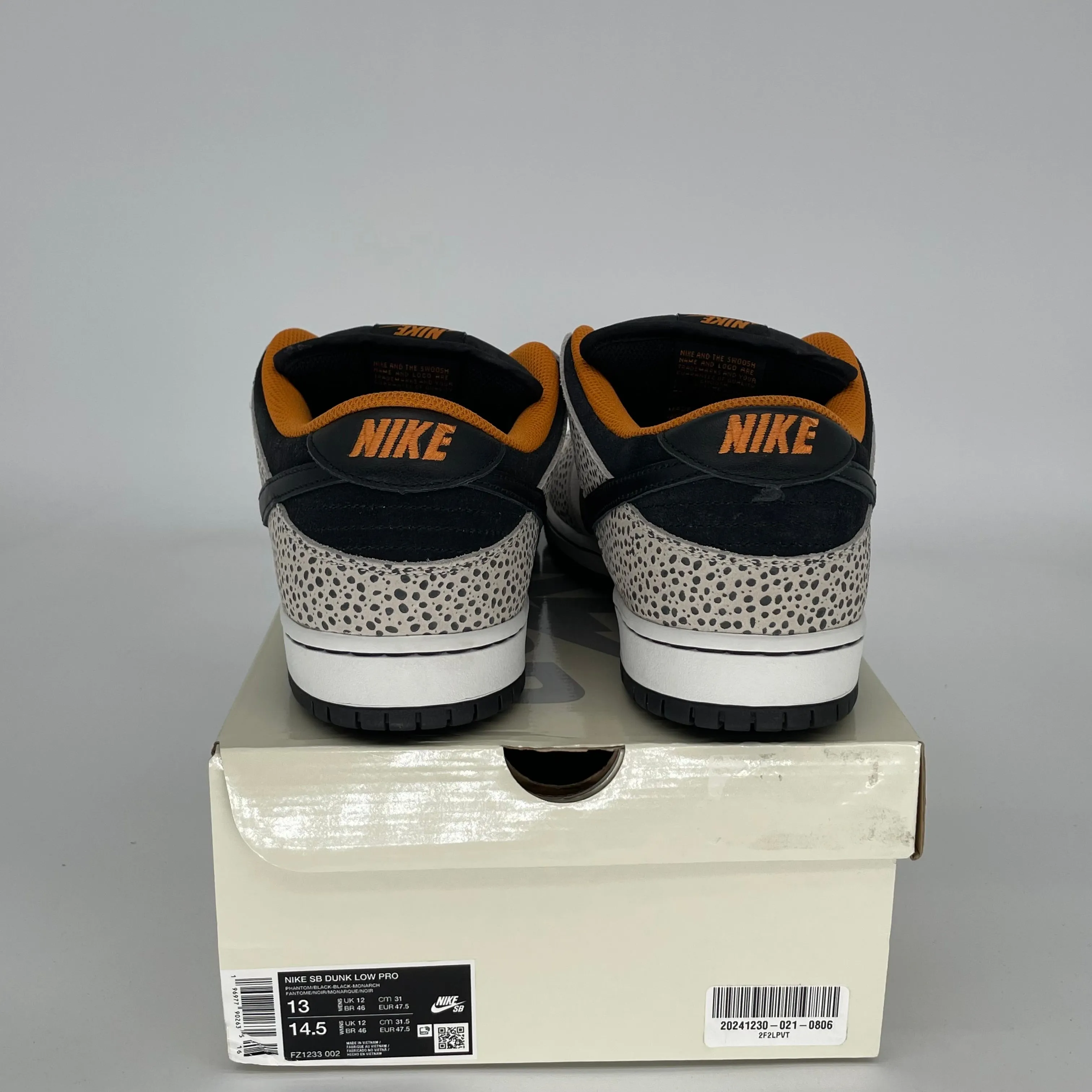 NIKE SB DUNK LOW ELECTRIC PACK OLYMPIC SAFARI SIZE 13 FZ1233-002